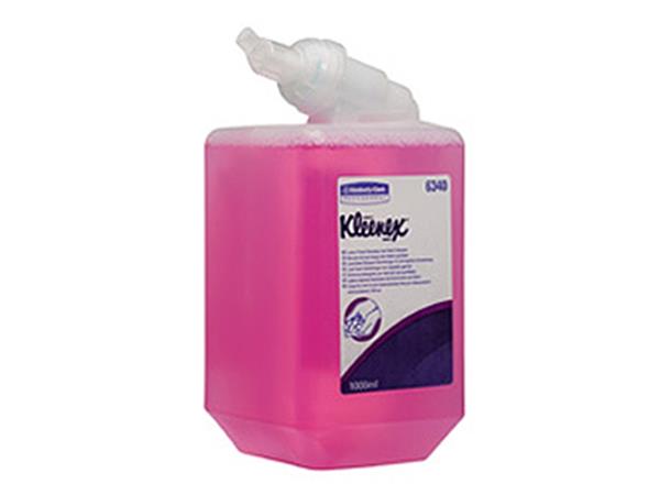 CAJA. 6 UNDS. GEL EN ESPUMA USO GENERAL KIMCARE 1L.