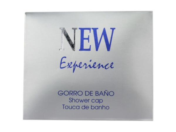CJ. 1000 UNDS. GORRO DE BAÑO COL. NEW EXPERIENCE