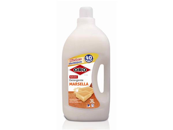 ORO DETERGENTE LIQUIDO 3 LT MARSELLA (40D)