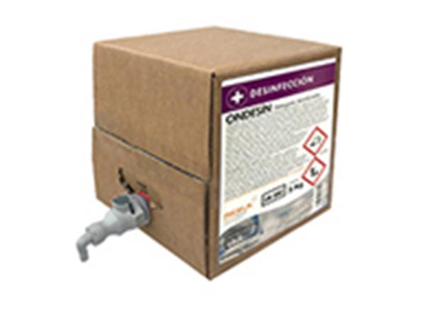 ONDESIN BOX 10KG. LIMPIADOR DESINFECTANTE I DESODORIZANTE BACTERICIDA, FUNGICIDA Y VIRUCIDA *C