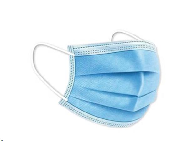 PAQ. 50UNDS. MASCARILLA RECT. TIPO IIR 3/C C/GOMA OREJA