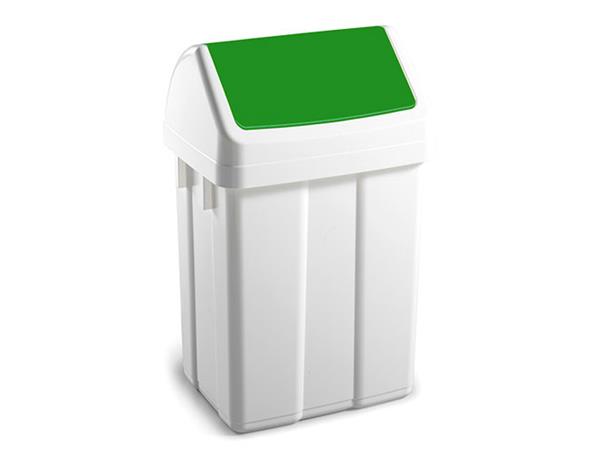 CONTENEDOR MAX 50 LTS TAPA VERDE 64.5 x 36 x 29