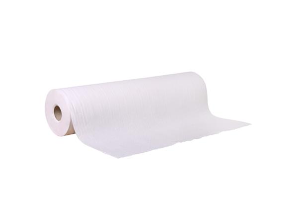 CAJA 6 ROLLOS PAPEL PARA CAMILLA 80m x 59cms. 2/C GOFRADO