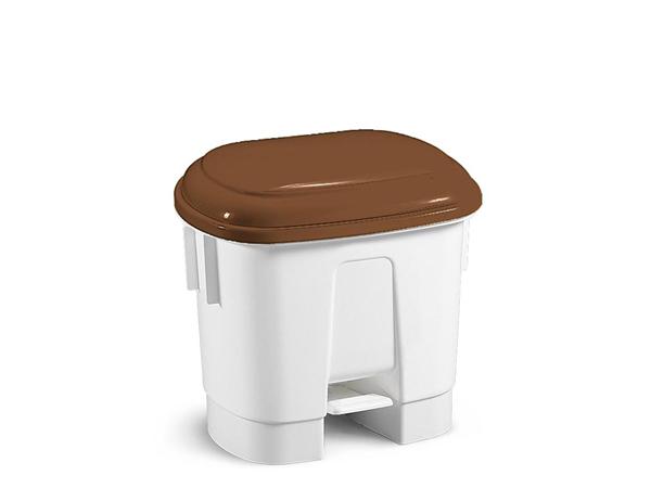 CONTENEDOR DERBY 30 LT. C/TAPA MARRON