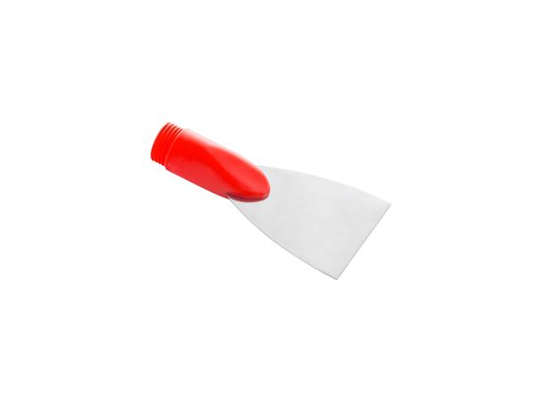 ESPATULA ACERO INOXIDABLE 80X110 MM ROJO