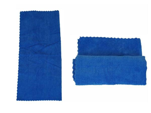 PAQ. 12 UNDS. BAYETA MICROFIBRA ULTRASONIDO AZUL 38x40CM PAMEX
