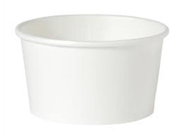 170622 CJ. 10 PAQ. x 50 UNDS. CUENCO PARA SOPA 400 ml 115x115x63mm CARTON/PE BLANCO